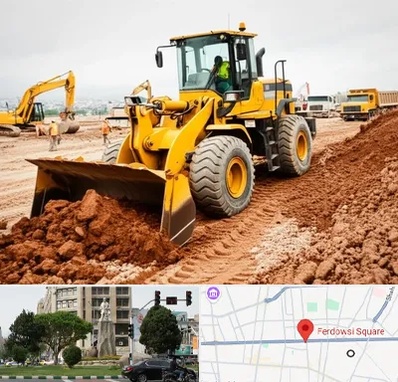 لوازم یدکی لودر در میدان فردوسی تهران