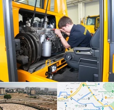 لوازم یدکی بلدوزر در کوی وحدت شیراز 