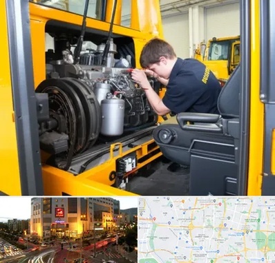 لوازم یدکی بلدوزر در جنت آباد تهران 