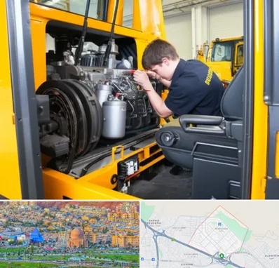 لوازم یدکی بلدوزر در رشدیه تبریز 