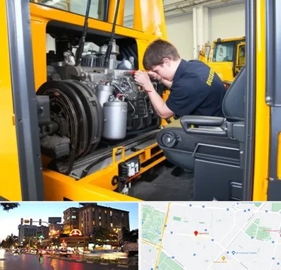 لوازم یدکی بلدوزر در بلوار سجاد مشهد 