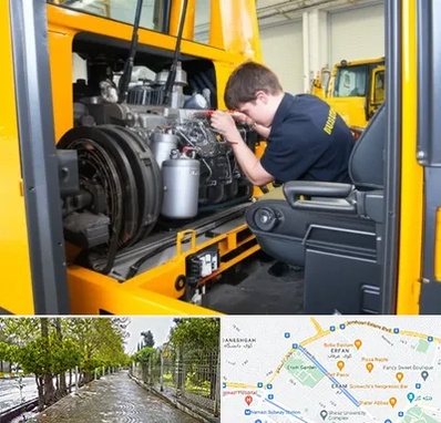 لوازم یدکی بلدوزر در خیابان ارم شیراز 