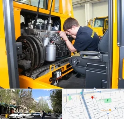 لوازم یدکی بلدوزر در کوی فیروز تبریز 