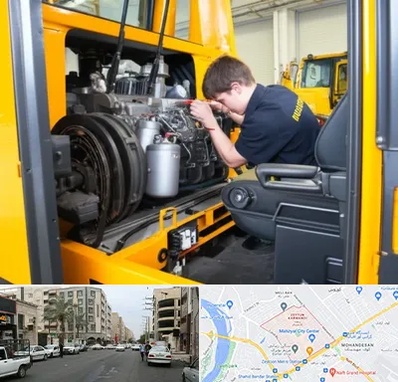 لوازم یدکی بلدوزر در زیتون کارمندی اهواز 