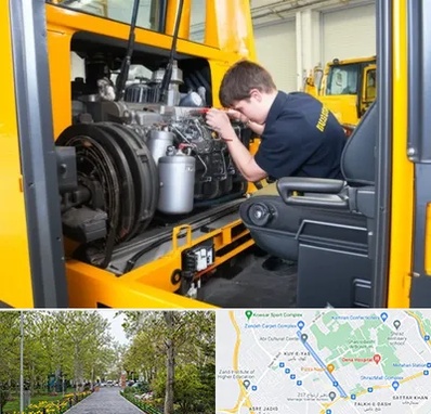 لوازم یدکی بلدوزر در قدوسی غربی شیراز 