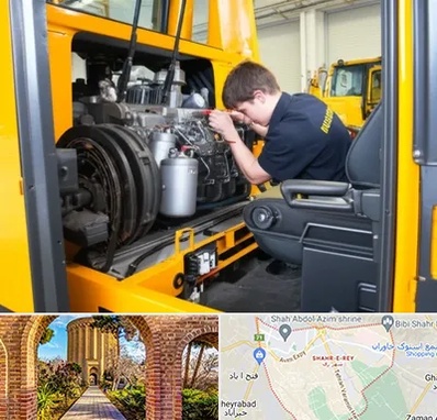 لوازم یدکی بلدوزر در شهر ری