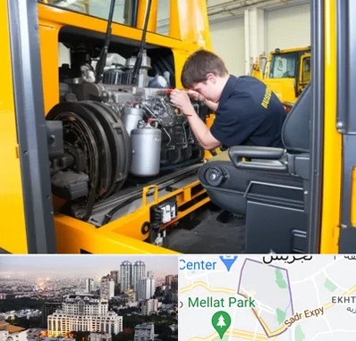 لوازم یدکی بلدوزر در الهیه 