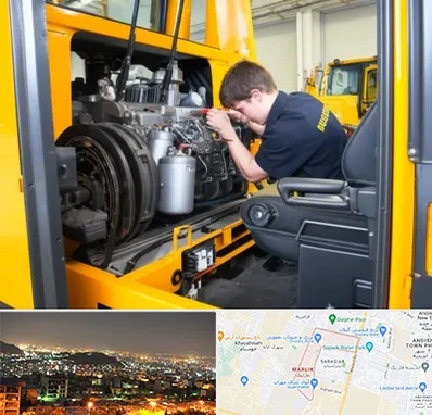 لوازم یدکی بلدوزر در مارلیک کرج 