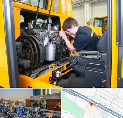 لوازم یدکی بلدوزر در لاله پارک تبریز 