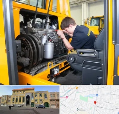 لوازم یدکی بلدوزر در زنبیل آباد قم 