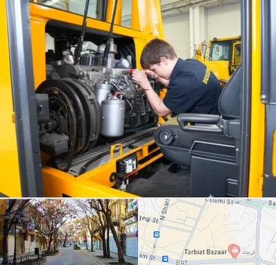 لوازم یدکی بلدوزر در تربیت تبریز 