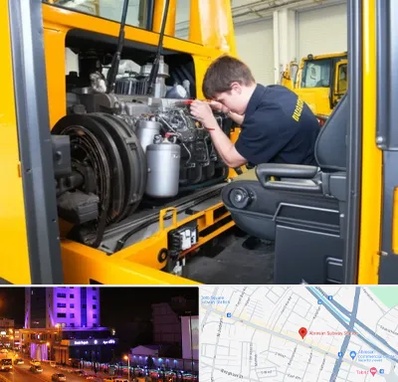 لوازم یدکی بلدوزر در آبرسان تبریز 