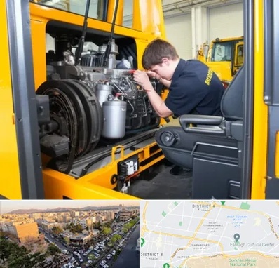 لوازم یدکی بلدوزر در تهرانپارس 