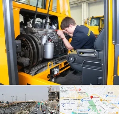 لوازم یدکی بلدوزر در بلوار توس مشهد 