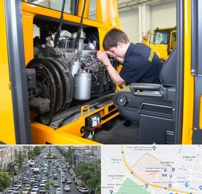 لوازم یدکی بلدوزر در گلشهر کرج 