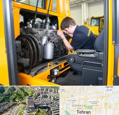 لوازم یدکی بلدوزر در شمال تهران 