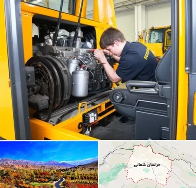 لوازم یدکی بلدوزر در خراسان شمالی