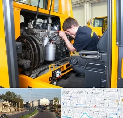 لوازم یدکی بلدوزر در ضیابری رشت 