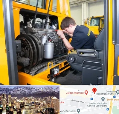 لوازم یدکی بلدوزر در جردن 