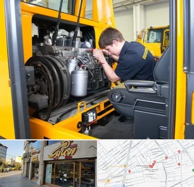 لوازم یدکی بلدوزر در عطاران قم 