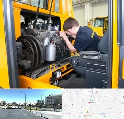 لوازم یدکی بلدوزر در بلوار کلاهدوز مشهد 