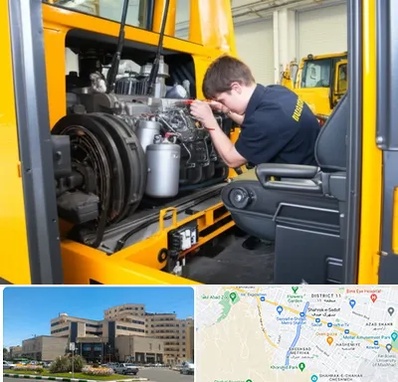 لوازم یدکی بلدوزر در صیاد شیرازی مشهد 