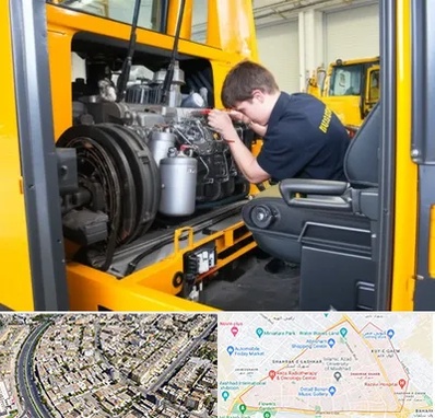 لوازم یدکی بلدوزر در شهرک غرب مشهد 