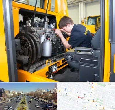 لوازم یدکی بلدوزر در بلوار معلم مشهد 