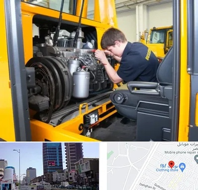 لوازم یدکی بلدوزر در چهارراه طالقانی کرج 