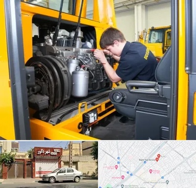 لوازم یدکی بلدوزر در باجک قم 