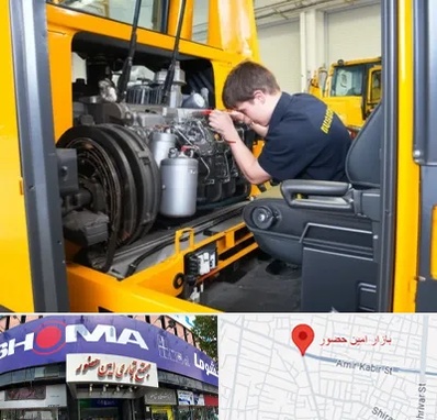 لوازم یدکی بلدوزر در امین حضور