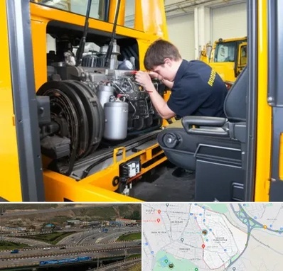 لوازم یدکی بلدوزر در یاغچیان تبریز