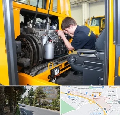 لوازم یدکی بلدوزر در مهرویلا کرج 