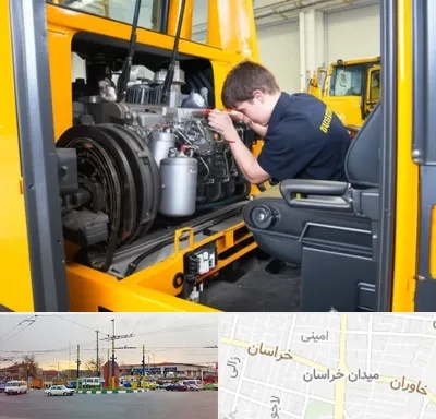 لوازم یدکی بلدوزر در میدان خراسان