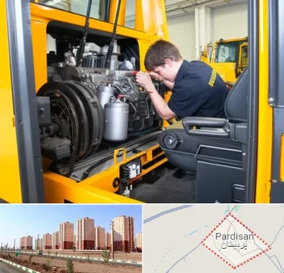 لوازم یدکی بلدوزر در پردیسان قم 