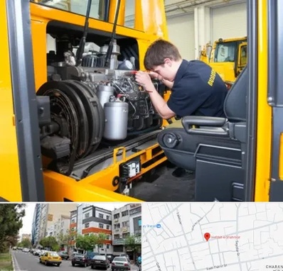 لوازم یدکی بلدوزر در هفده شهریور تبریز 