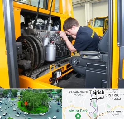 لوازم یدکی بلدوزر در تجریش 