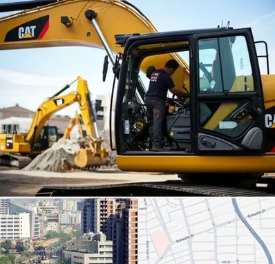 لوازم یدکی کاترپیلار در خیابان بهشتی