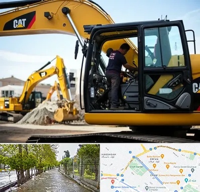 لوازم یدکی کاترپیلار در خیابان ارم شیراز 