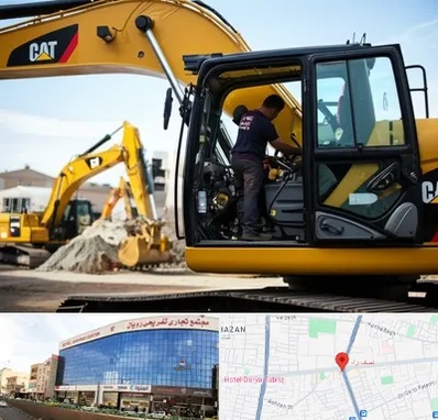 لوازم یدکی کاترپیلار در نصف راه تبریز 