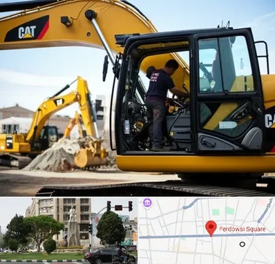 لوازم یدکی کاترپیلار در میدان فردوسی تهران