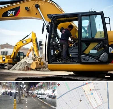 لوازم یدکی کاترپیلار در باغ فیض اسلامشهر 