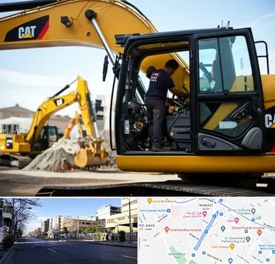 لوازم یدکی کاترپیلار در خیابان ملاصدرا شیراز 