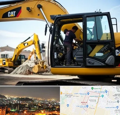 لوازم یدکی کاترپیلار در مارلیک کرج 