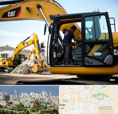 لوازم یدکی کاترپیلار در شرق تهران 