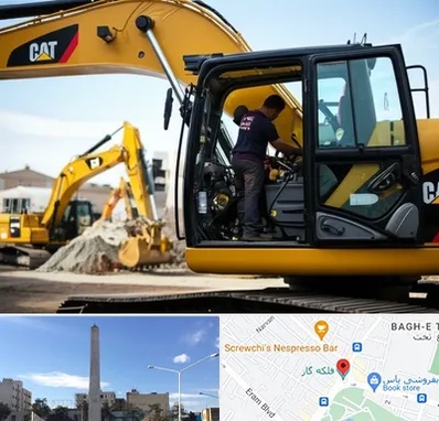 لوازم یدکی کاترپیلار در فلکه گاز شیراز 