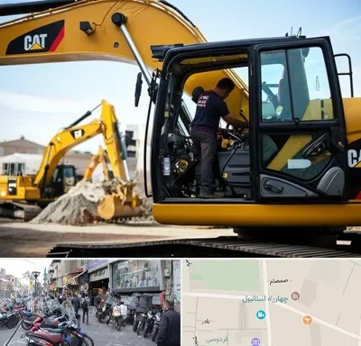 لوازم یدکی کاترپیلار در چهارراه استانبول