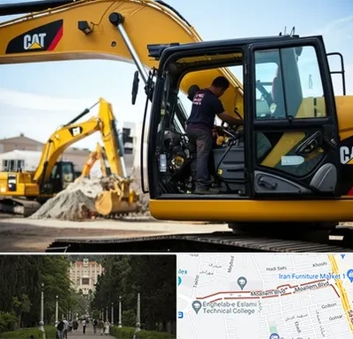 لوازم یدکی کاترپیلار در بلوار معلم رشت 