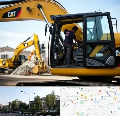 لوازم یدکی کاترپیلار در میدان کاج