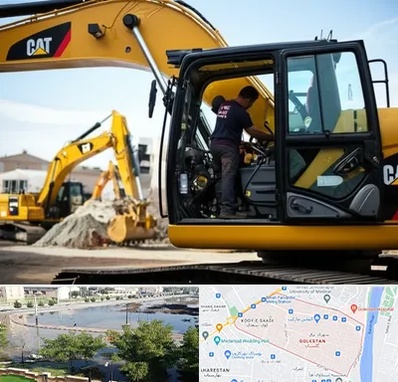 لوازم یدکی کاترپیلار در گلستان اهواز 